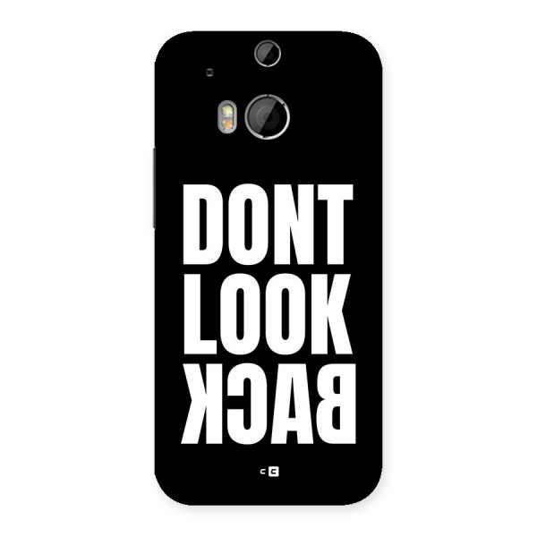 Dont Look Back Back Case for One M8