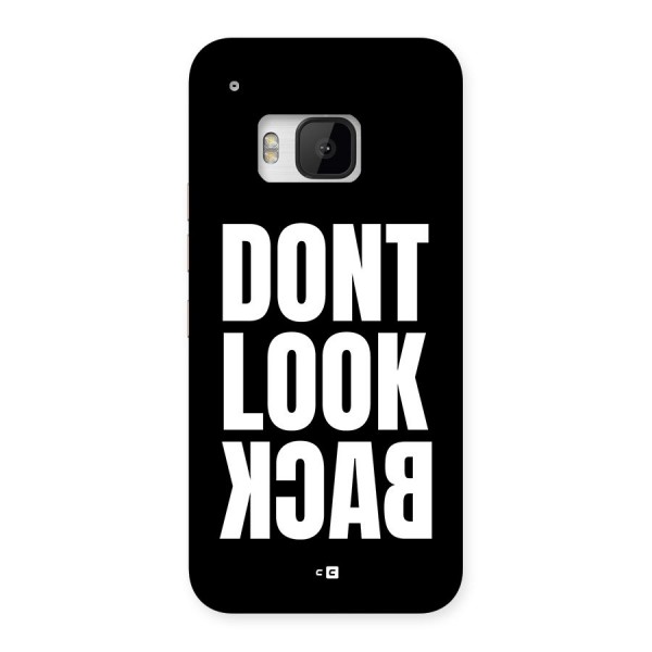 Dont Look Back Back Case for One M9