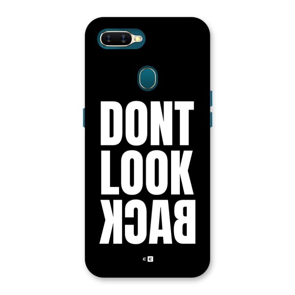 Dont Look Back Back Case for Oppo A12