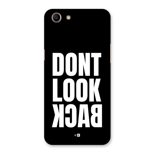 Dont Look Back Back Case for Oppo A83 (2018)