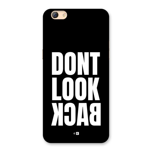 Dont Look Back Back Case for Oppo F3 Plus