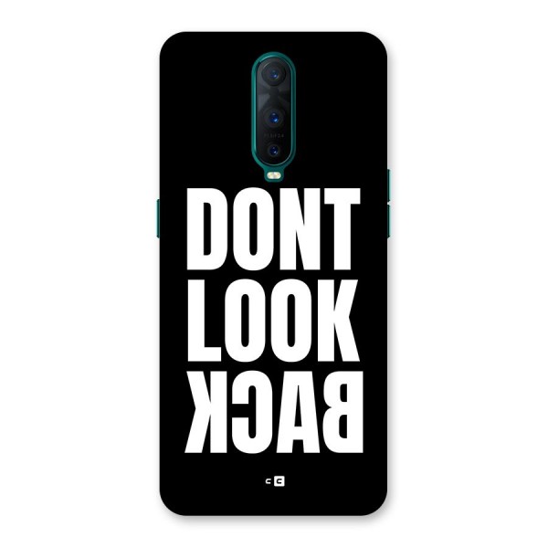 Dont Look Back Back Case for Oppo R17 Pro