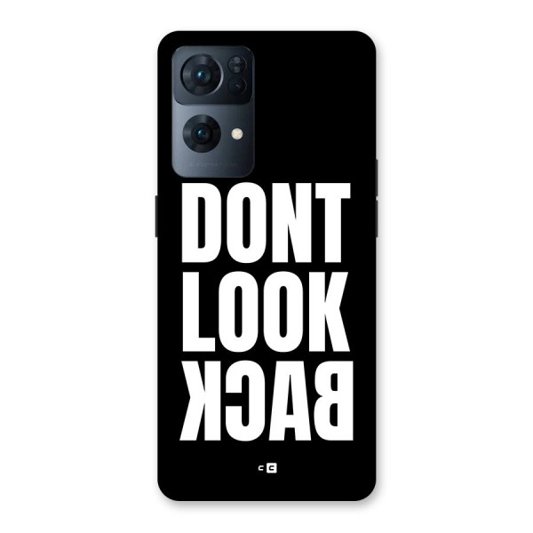 Dont Look Back Back Case for Oppo Reno7 Pro 5G