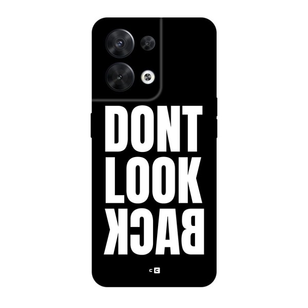 Dont Look Back Back Case for Oppo Reno8 5G