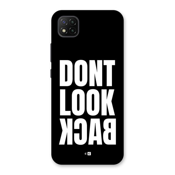 Dont Look Back Back Case for Poco C3