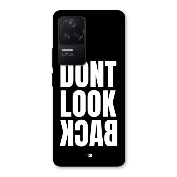 Dont Look Back Back Case for Poco F4 5G