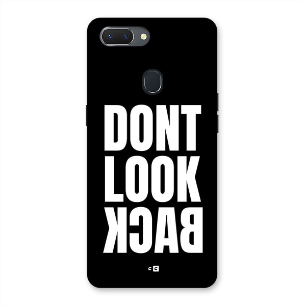 Dont Look Back Back Case for Realme 2