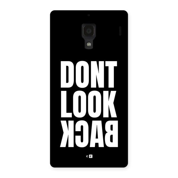 Dont Look Back Back Case for Redmi 1s