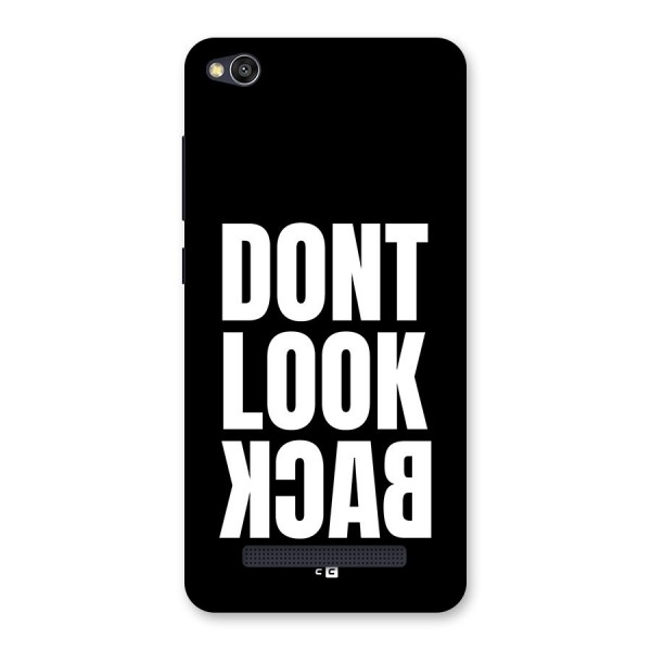 Dont Look Back Back Case for Redmi 4A