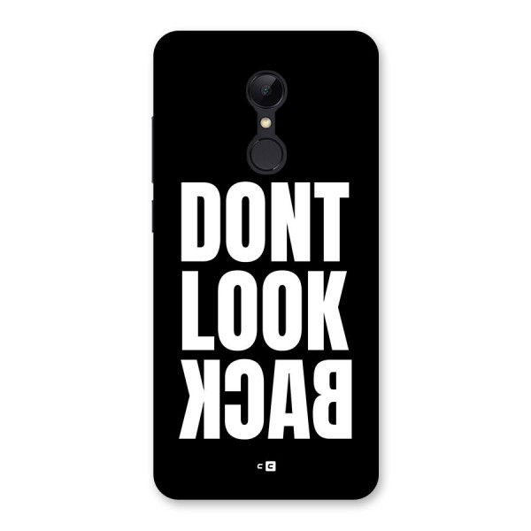 Dont Look Back Back Case for Redmi 5