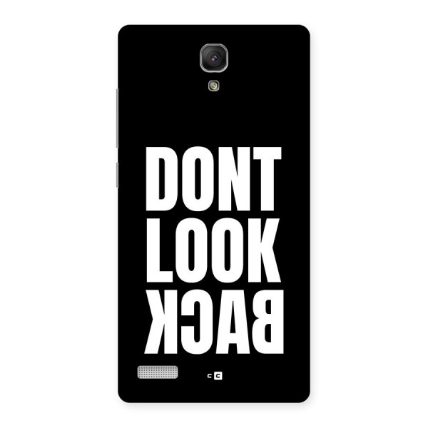 Dont Look Back Back Case for Redmi Note