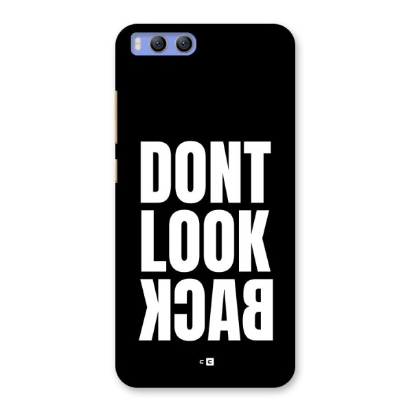 Dont Look Back Back Case for Xiaomi Mi 6