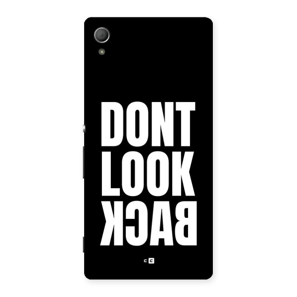 Dont Look Back Back Case for Xperia Z4