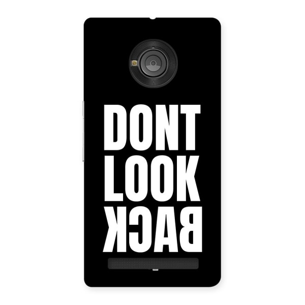 Dont Look Back Back Case for Yuphoria