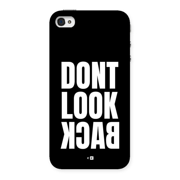 Dont Look Back Back Case for iPhone 4 4s