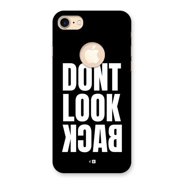 Dont Look Back Back Case for iPhone 8 Logo Cut