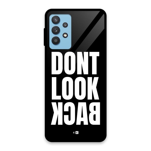 Dont Look Back Glass Back Case for Galaxy M32 5G