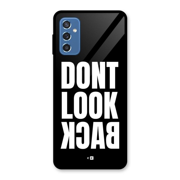 Dont Look Back Glass Back Case for Galaxy M52 5G