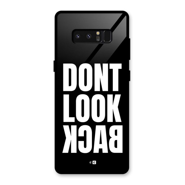 Dont Look Back Glass Back Case for Galaxy Note 8