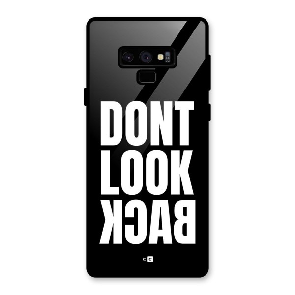 Dont Look Back Glass Back Case for Galaxy Note 9