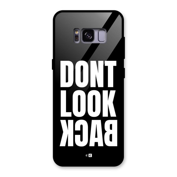 Dont Look Back Glass Back Case for Galaxy S8