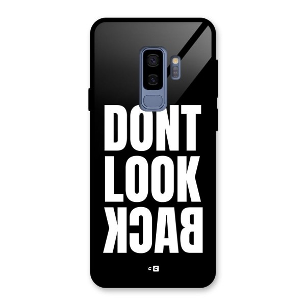 Dont Look Back Glass Back Case for Galaxy S9 Plus