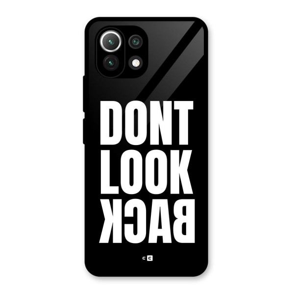 Dont Look Back Glass Back Case for Mi 11 Lite