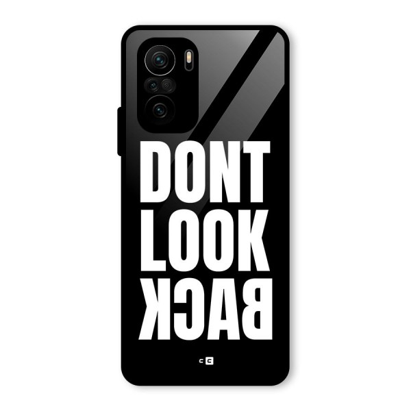 Dont Look Back Glass Back Case for Mi 11x