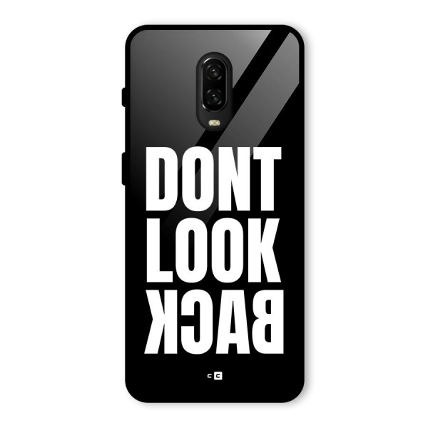 Dont Look Back Glass Back Case for OnePlus 6T