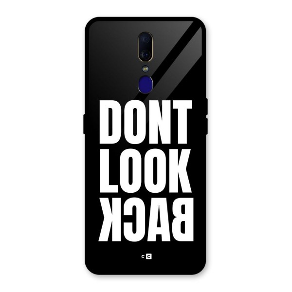 Dont Look Back Glass Back Case for Oppo F11