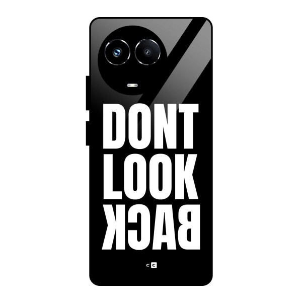 Dont Look Back Glass Back Case for Realme 11X