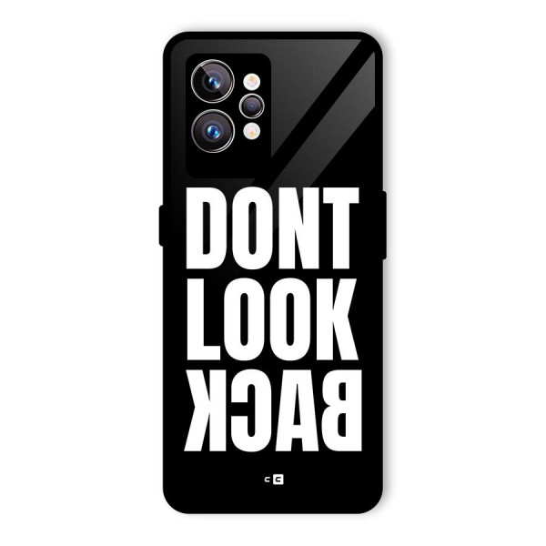 Dont Look Back Glass Back Case for Realme GT2 Pro