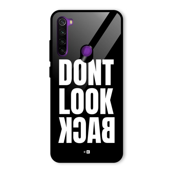 Dont Look Back Glass Back Case for Redmi Note 8