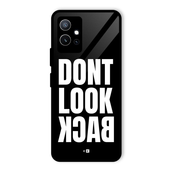 Dont Look Back Glass Back Case for Vivo T1 5G