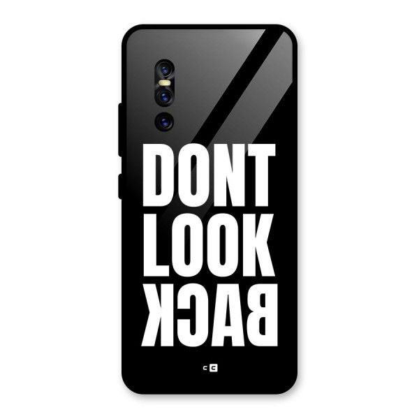 Dont Look Back Glass Back Case for Vivo V15 Pro