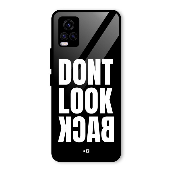 Dont Look Back Glass Back Case for Vivo V20