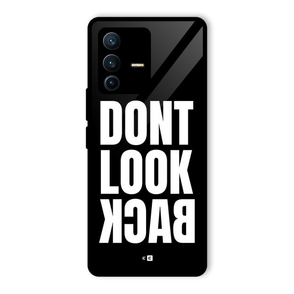 Dont Look Back Glass Back Case for Vivo V23 Pro