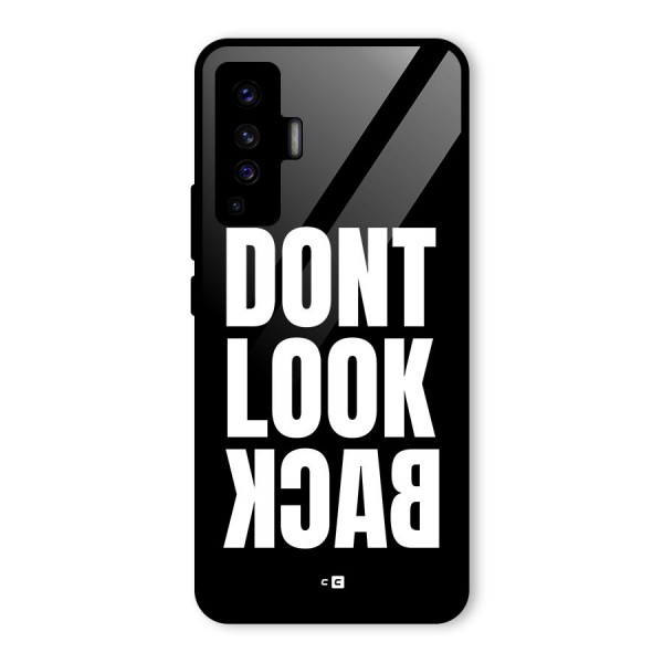 Dont Look Back Glass Back Case for Vivo X50