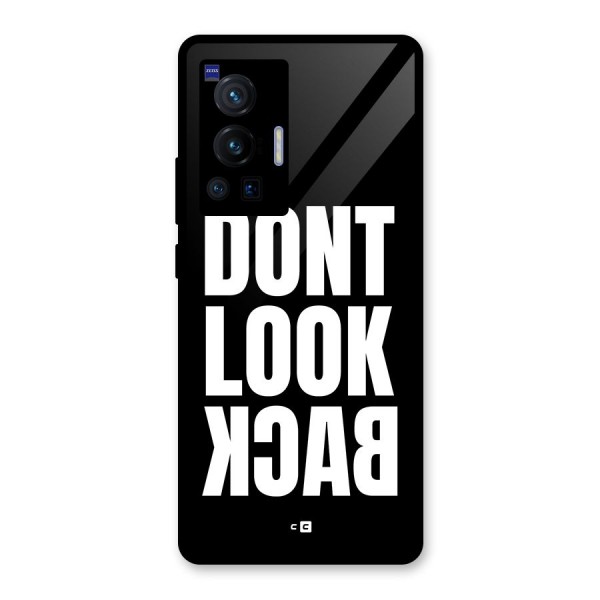 Dont Look Back Glass Back Case for Vivo X70 Pro