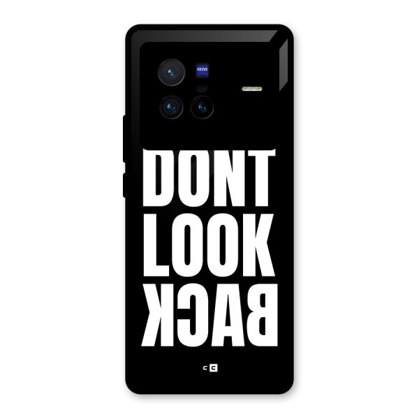 Dont Look Back Glass Back Case for Vivo X80