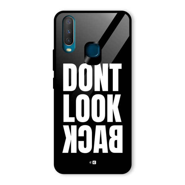 Dont Look Back Glass Back Case for Vivo Y12