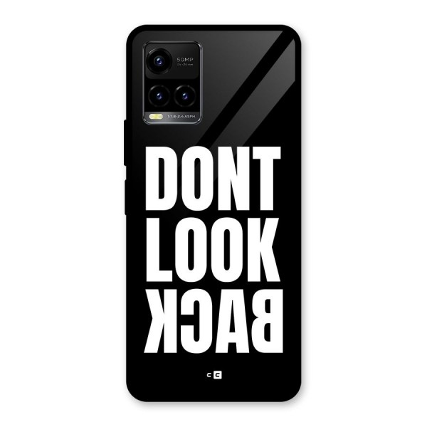 Dont Look Back Glass Back Case for Vivo Y21A