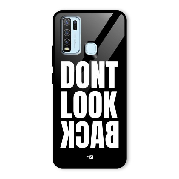 Dont Look Back Glass Back Case for Vivo Y50