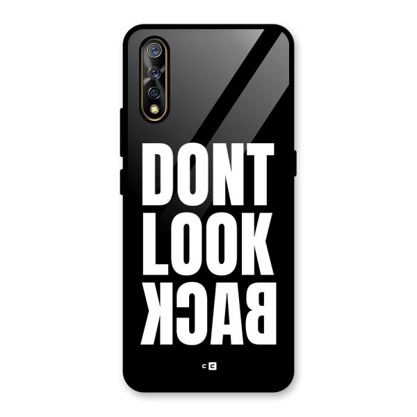 Dont Look Back Glass Back Case for Vivo Z1x