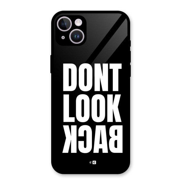 Dont Look Back Glass Back Case for iPhone 14 Plus