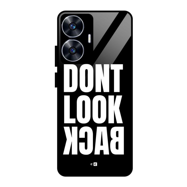 Dont Look Back Glass Back Case for realme C55