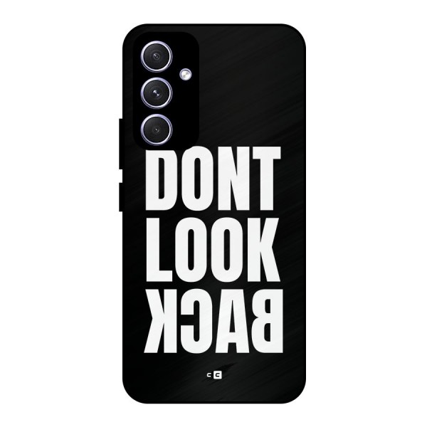 Dont Look Back Metal Back Case for Galaxy A54