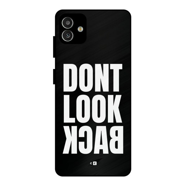 Dont Look Back Metal Back Case for Galaxy M13 5G