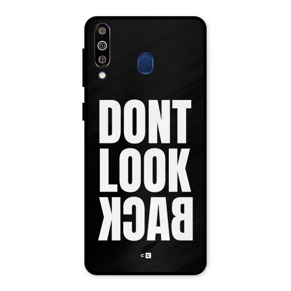 Dont Look Back Metal Back Case for Galaxy M30