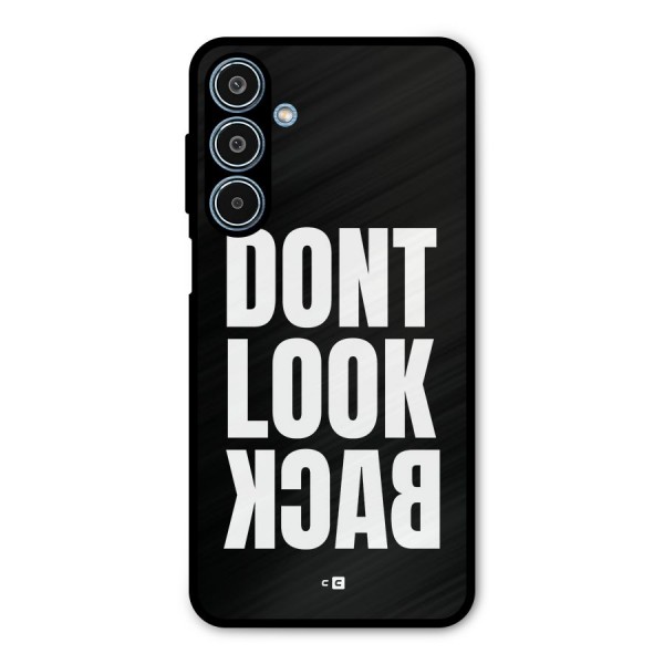 Dont Look Back Metal Back Case for Galaxy M35